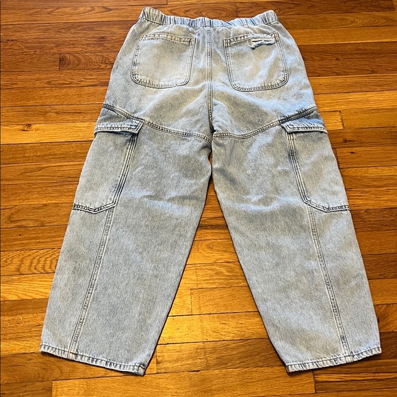 Free People We the Free The Maggie Midrise Straight Leg Size 10 EUC Boho Western - Picture 11 of 11